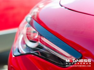 Alfa Romeo Stelvio Headlight Trim Kit - Carbon Fiber Alfa Romeo Stelvio Headlight Trim Kit - Carbon Fiber